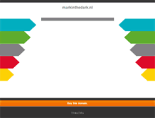 Tablet Screenshot of markinthedark.nl